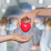 Herz donation